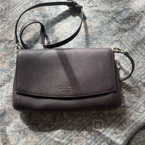 Kate Spade Dark Purple Crossbody Bag